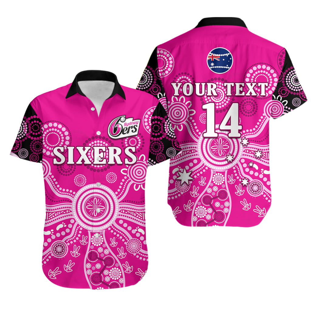 custom-text-and-number-sydney-sixers-hawaiian-shirt-cricket-indigenous-australian-art-ver01
