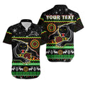 custom-personalised-panthers-christmas-hawaiian-shirt-aboriginal-pattern-penrith-black-version