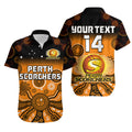 custom-text-and-number-perth-scorchers-hawaiian-shirt-gradient-aboriginal-dot-painting