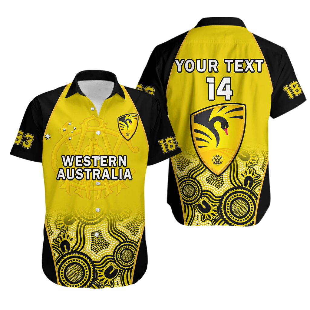 custom-text-and-number-western-australia-cricket-2023-hawaiian-shirt-warriors-sheffield-shield-indigenous