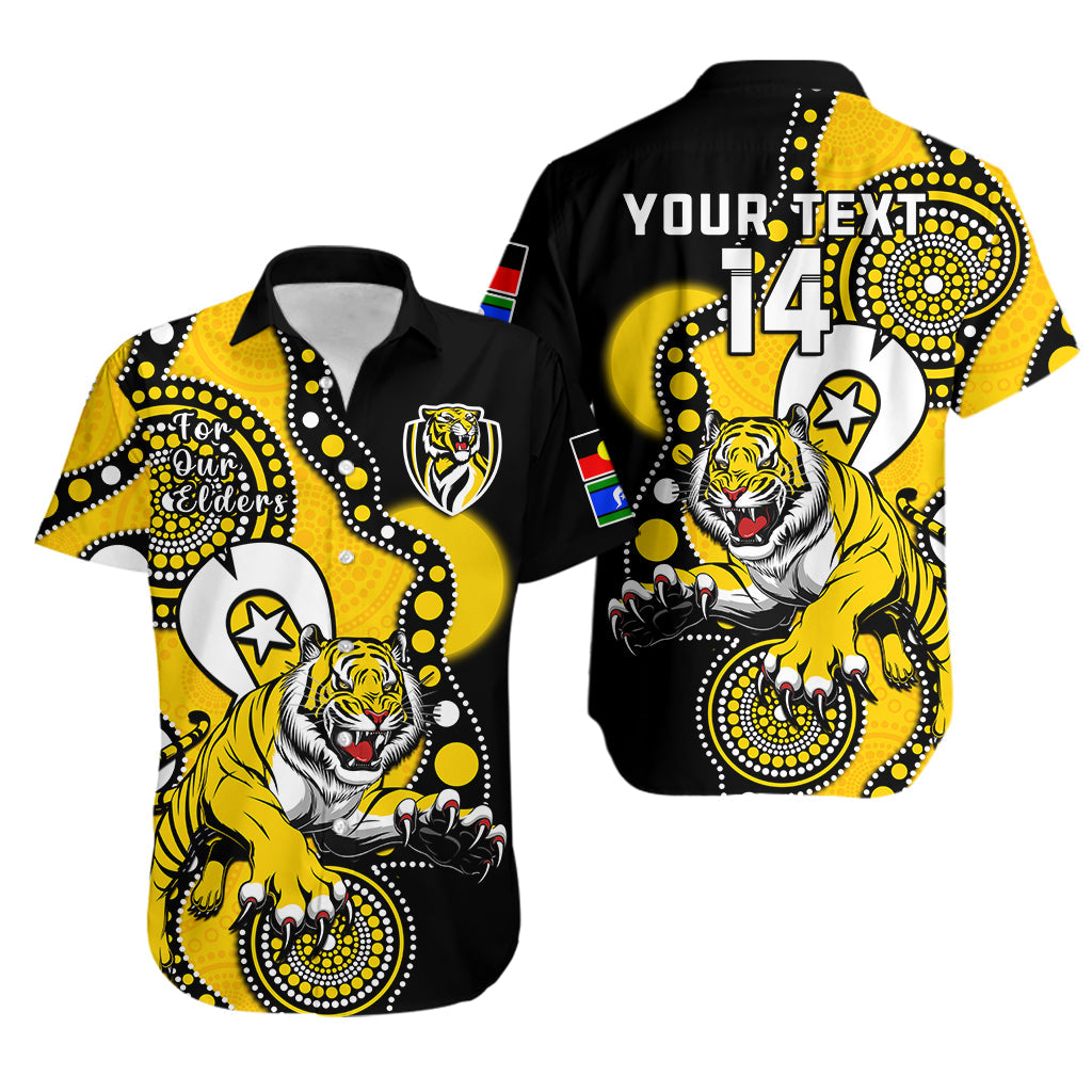 custom-text-and-number-richmond-football-naidoc-2023-hawaiian-shirt-tigers-for-our-elders-indigenous-art