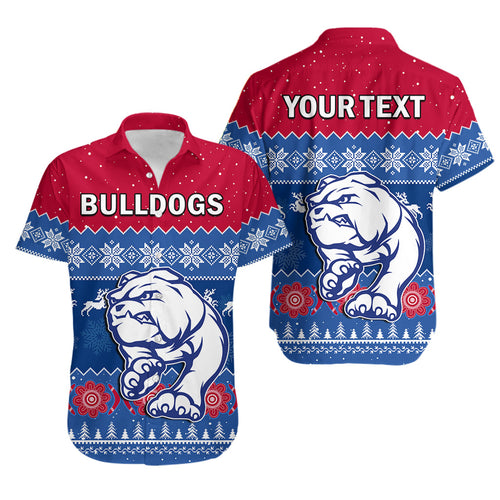 custom-personalised-western-bulldogs-football-hawaiian-shirt-dogs-indigenous-merry-christmas