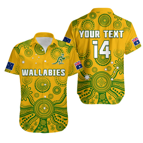 custom-text-and-number-australia-2022-rugby-hawaiian-shirt-wallabies-aboriginal-yellow-style