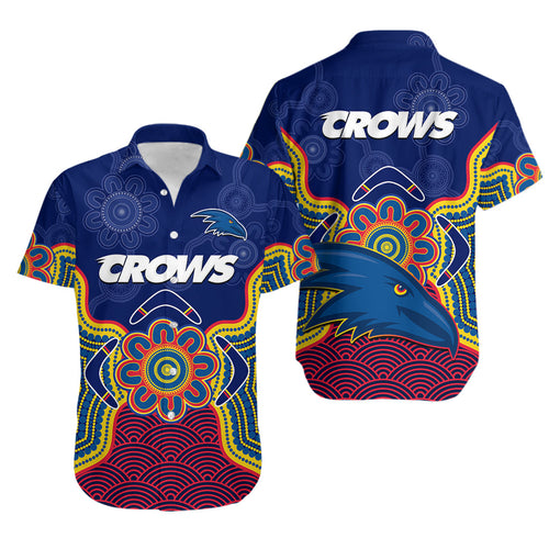 adelaide-football-hawaiian-shirt-crows-aboriginal-art