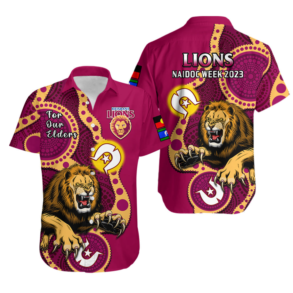 brisbane-lions-football-naidoc-2023-hawaiian-shirt-for-our-elders-indigenous-art