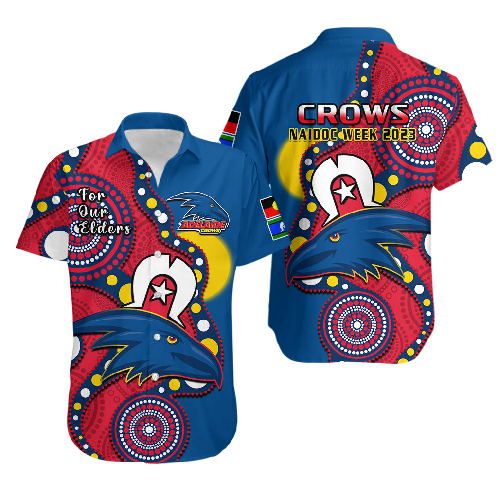 adelaide-football-naidoc-2023-hawaiian-shirt-crows-for-our-elders-indigenous