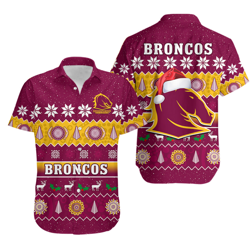 broncos-christmas-hawaiian-shirt-brisbane-aboriginal-art-merry-xmas