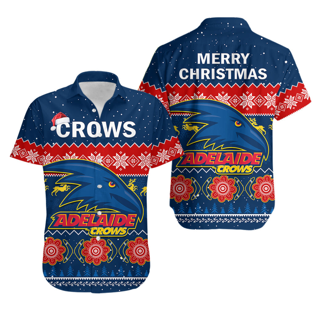 adelaide-football-hawaiian-shirt-crows-indigenous-merry-christmas