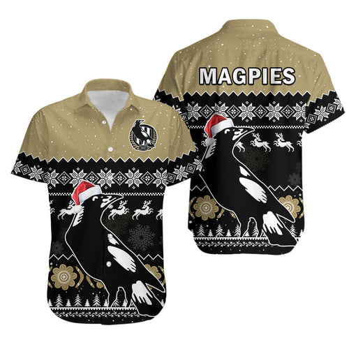 collingwood-football-hawaiian-shirt-magpies-indigenous-merry-christmas