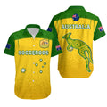 australia-soccer-hawaiian-shirt-socceroos-dots-kangaroo-simple-style