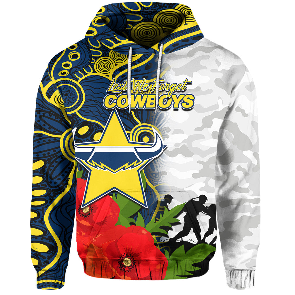 custom-personalisedcowboys-anzac-day-aboriginal-mix-army-patterns-hoodie