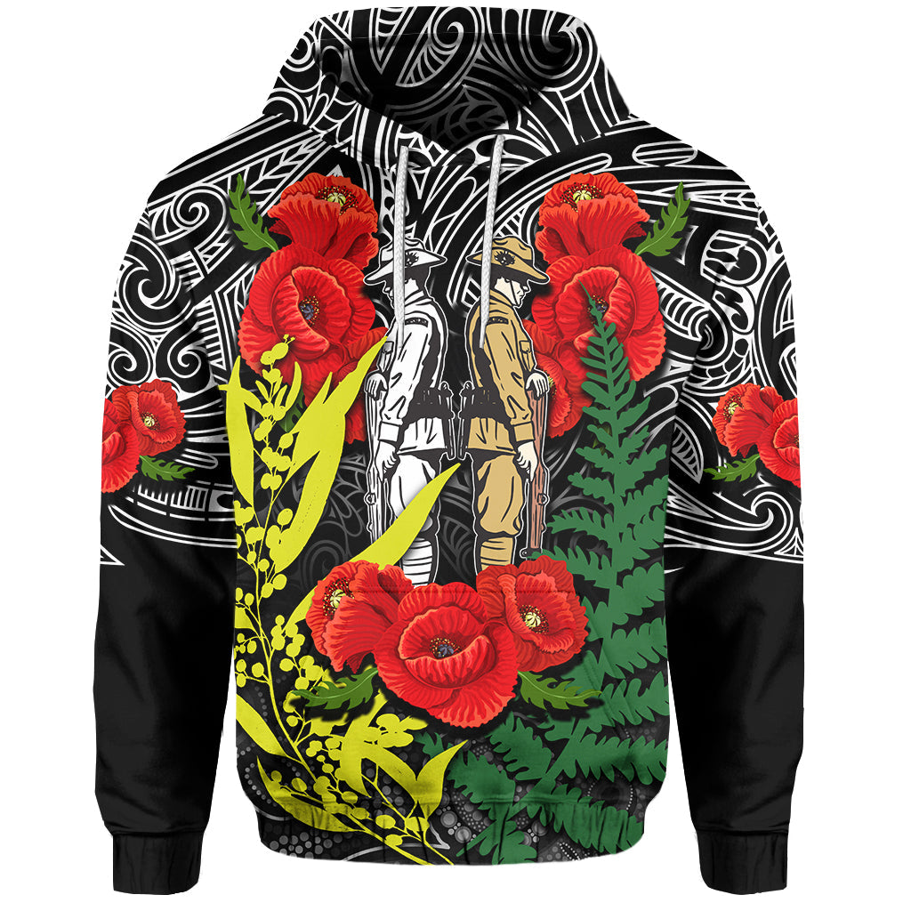 anzac-day-hoodie-maori-patterns-white-color