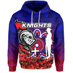 newcastle-knights-hoodie-anzac-day-poppy-flowers-with-army-patterns