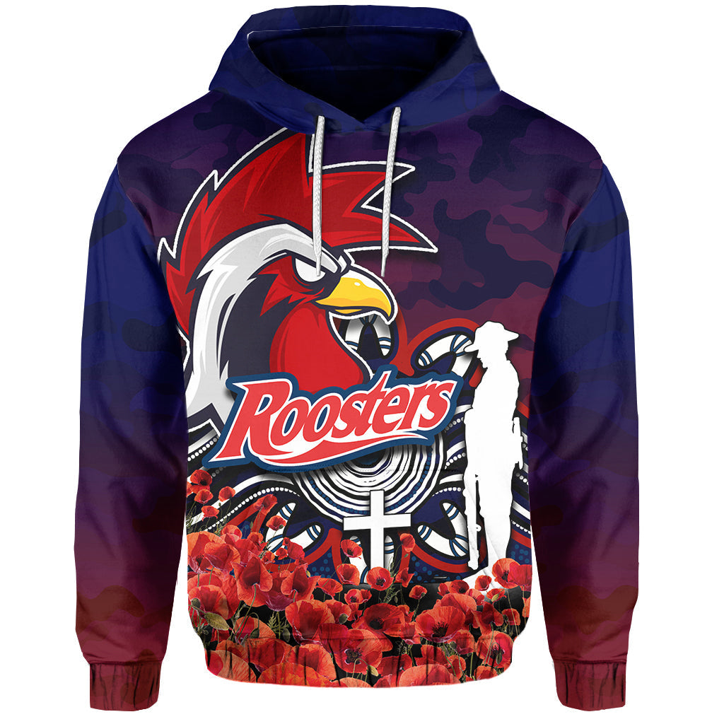 sydney-roosters-hoodie-anzac-day-poppy-flowers-with-army-patterns