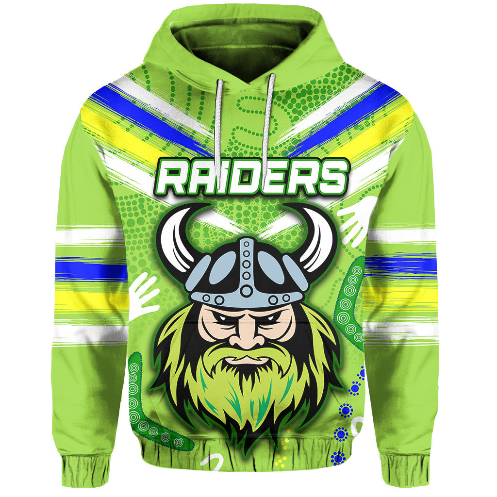 custom-personalised-raiders-hoodie-aboriginal-simple