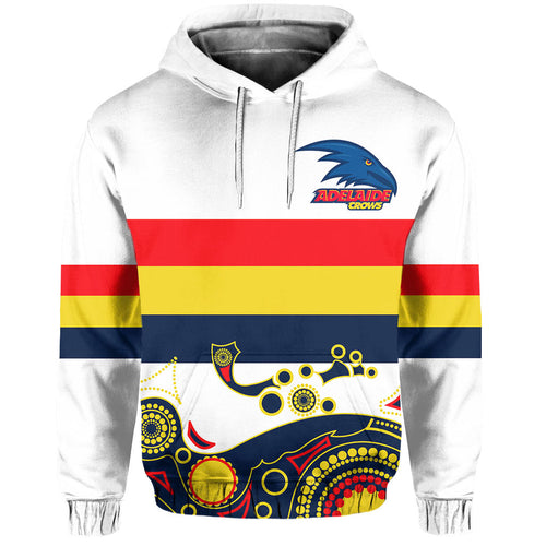 custom-personalisedadelaide-crows-hoodie-aboriginal-simple-style