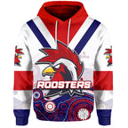 custom-personalised-roosters-hoodie-aboriginal-white-style