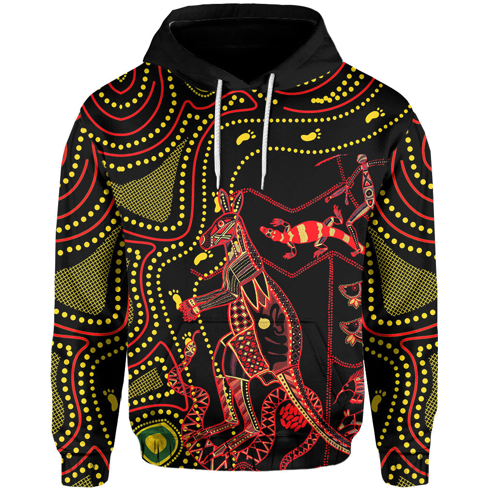 custom-personalised-aboriginal-hoodie-animal-australia