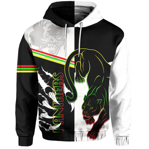custom-personalisedpanthers-hoodie-claws-half-black-white-style