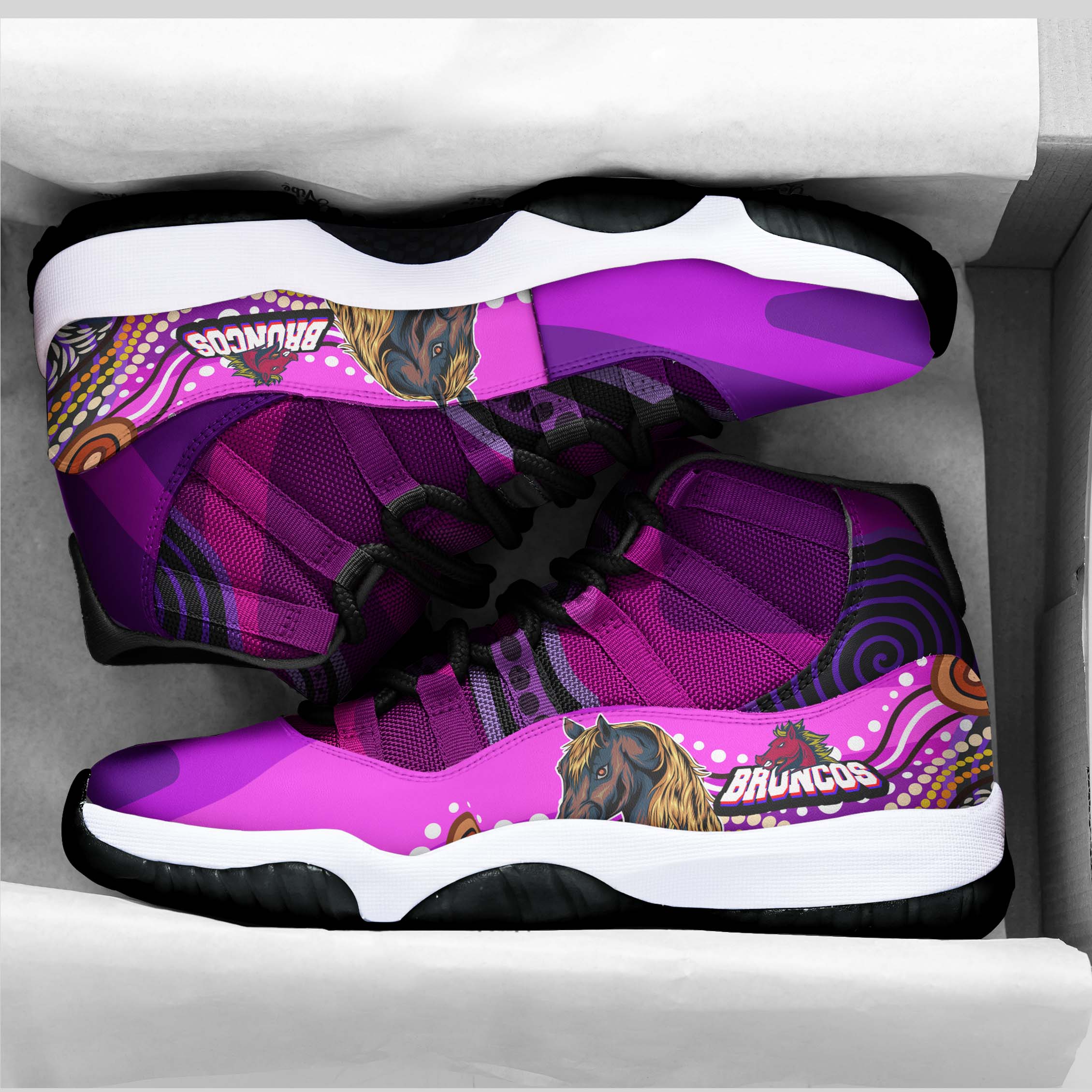 broncos-rugby-high-top-basketball-shoes-j11-broncos-rugby-team-aboriginal-low-poly-sneakers-j11