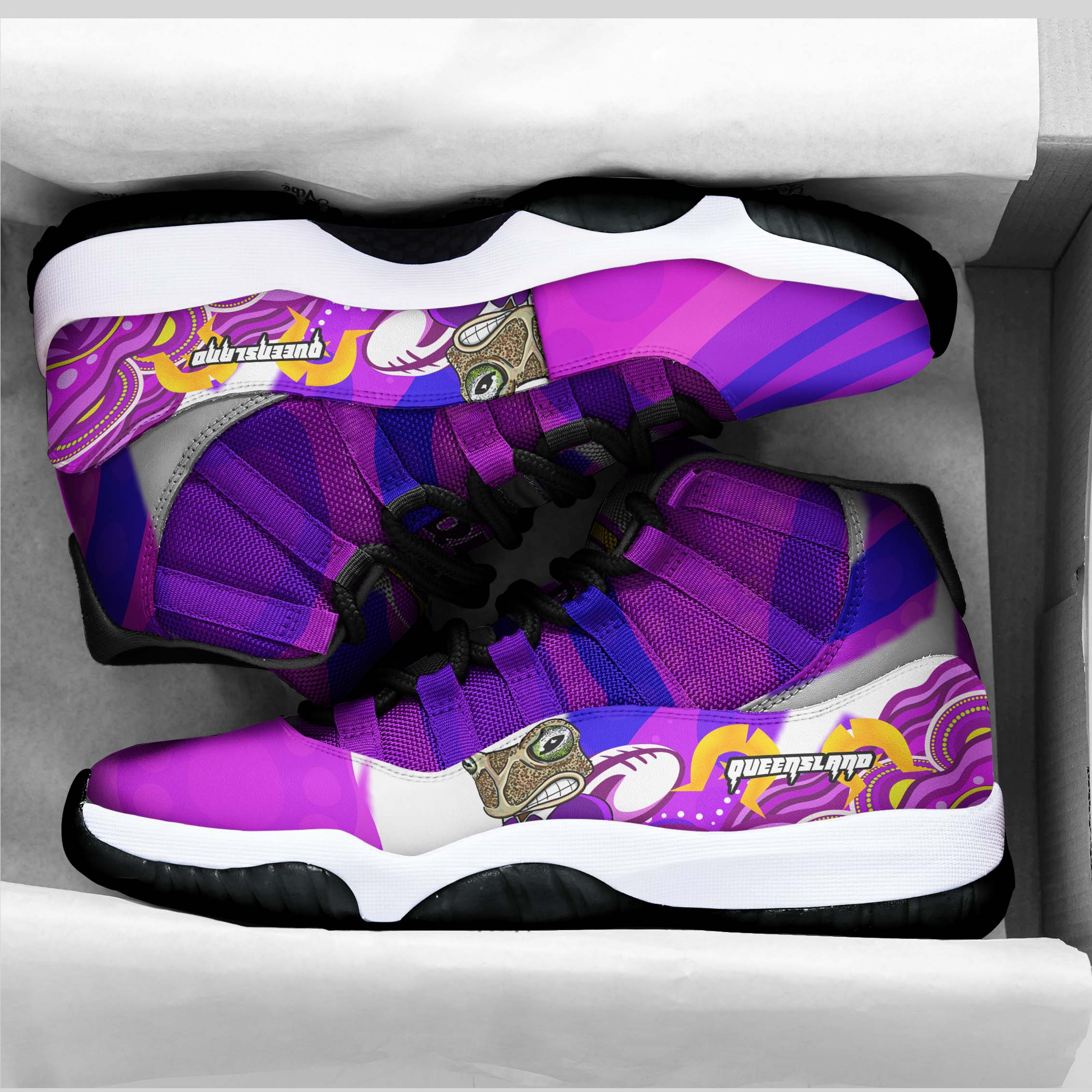 queensland-rugby-league-high-top-basketball-shoes-j11-queensland-naidoc-week-aboriginal-flag-state-of-origin-sneakers