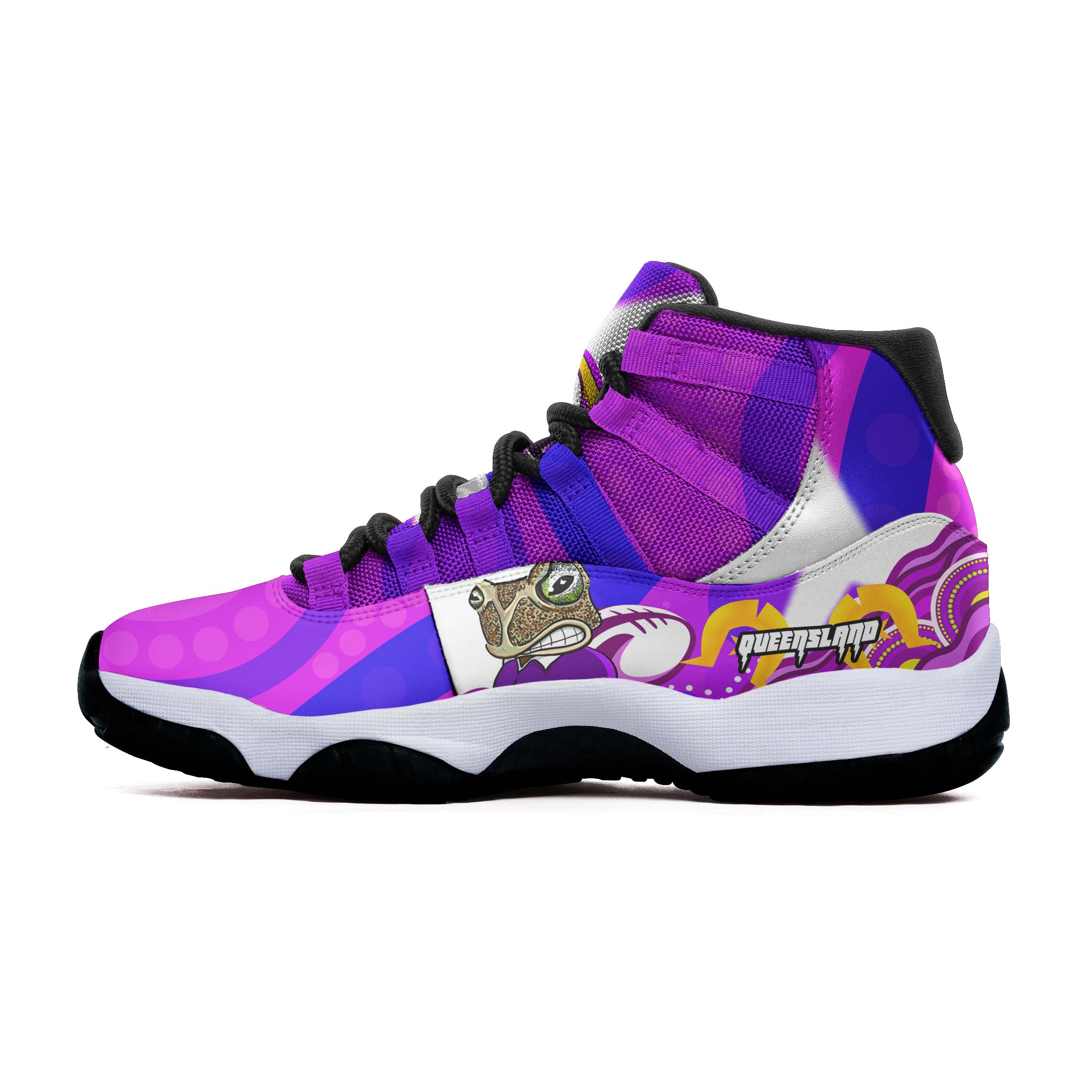 queensland-rugby-league-high-top-basketball-shoes-j11-queensland-naidoc-week-aboriginal-flag-state-of-origin-sneakers