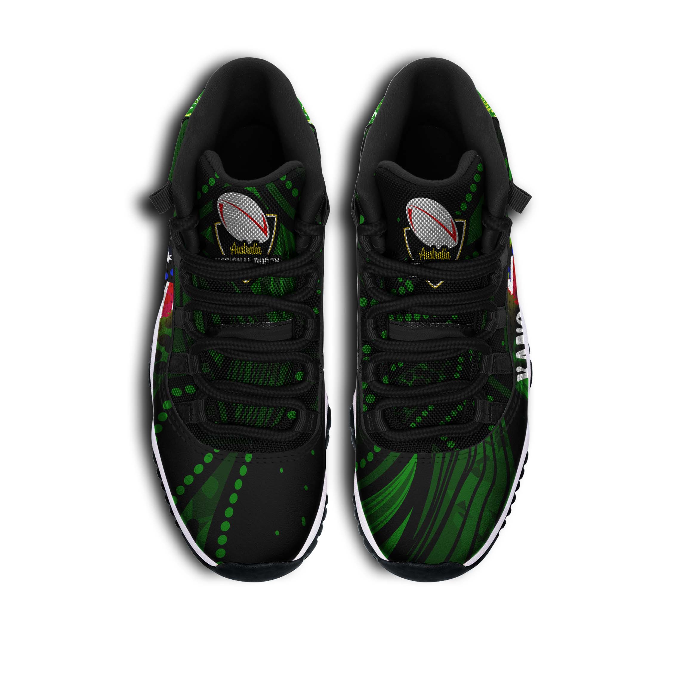 kangaroos-rugby-high-top-basketball-shoes-j11-kangaroo-national-rugby-league-indigenous-dreamtime-sneakers-j11