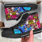 state-of-origin-rugby-league-high-top-shoes-nsw-vs-qld-rugby-team-mascot-with-aboriginal-culture
