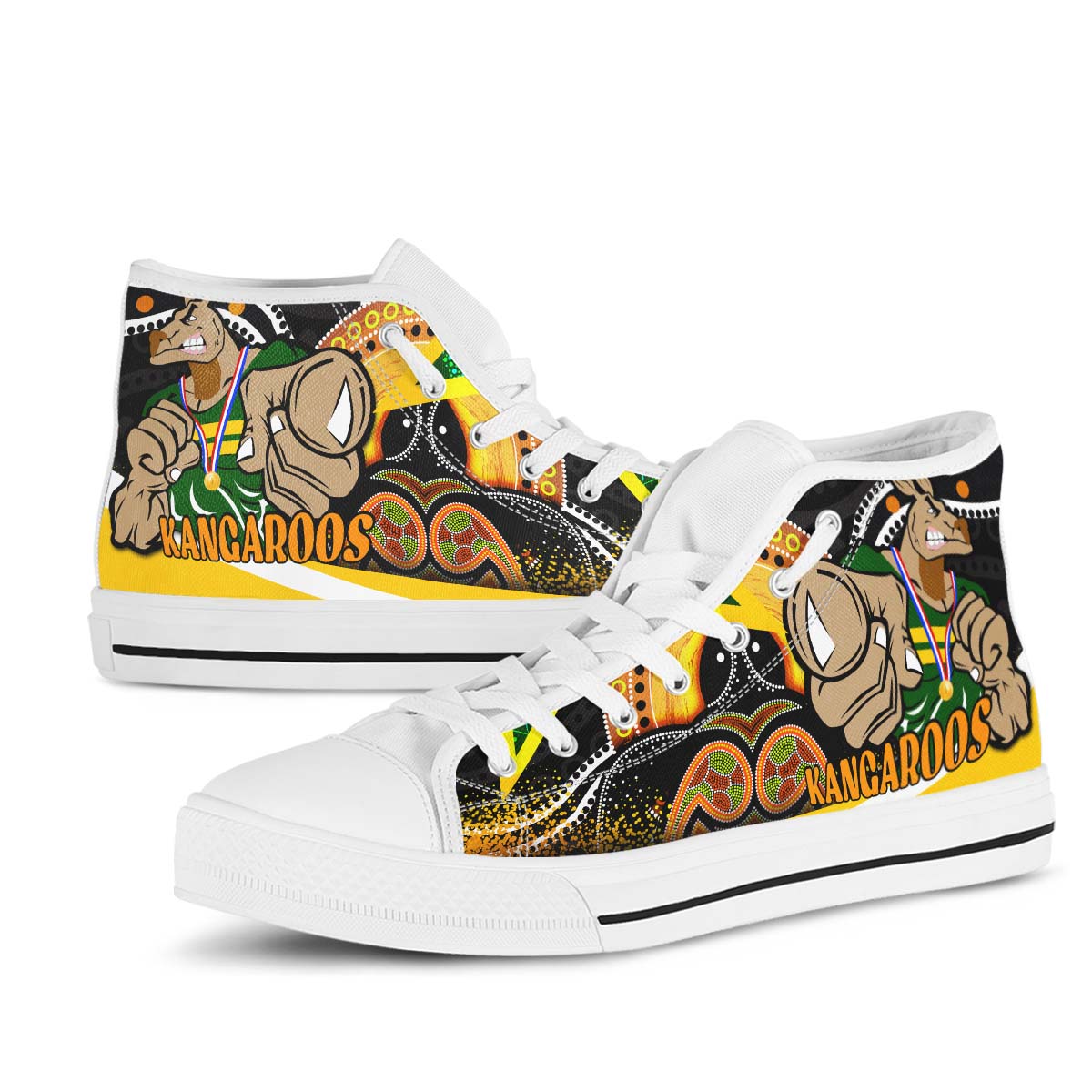 kangaroos-rugby-high-top-canvas-shoes-kangraroo-australian-rugby-league-go-the-roos-indigenous-high-top-canvas-shoes