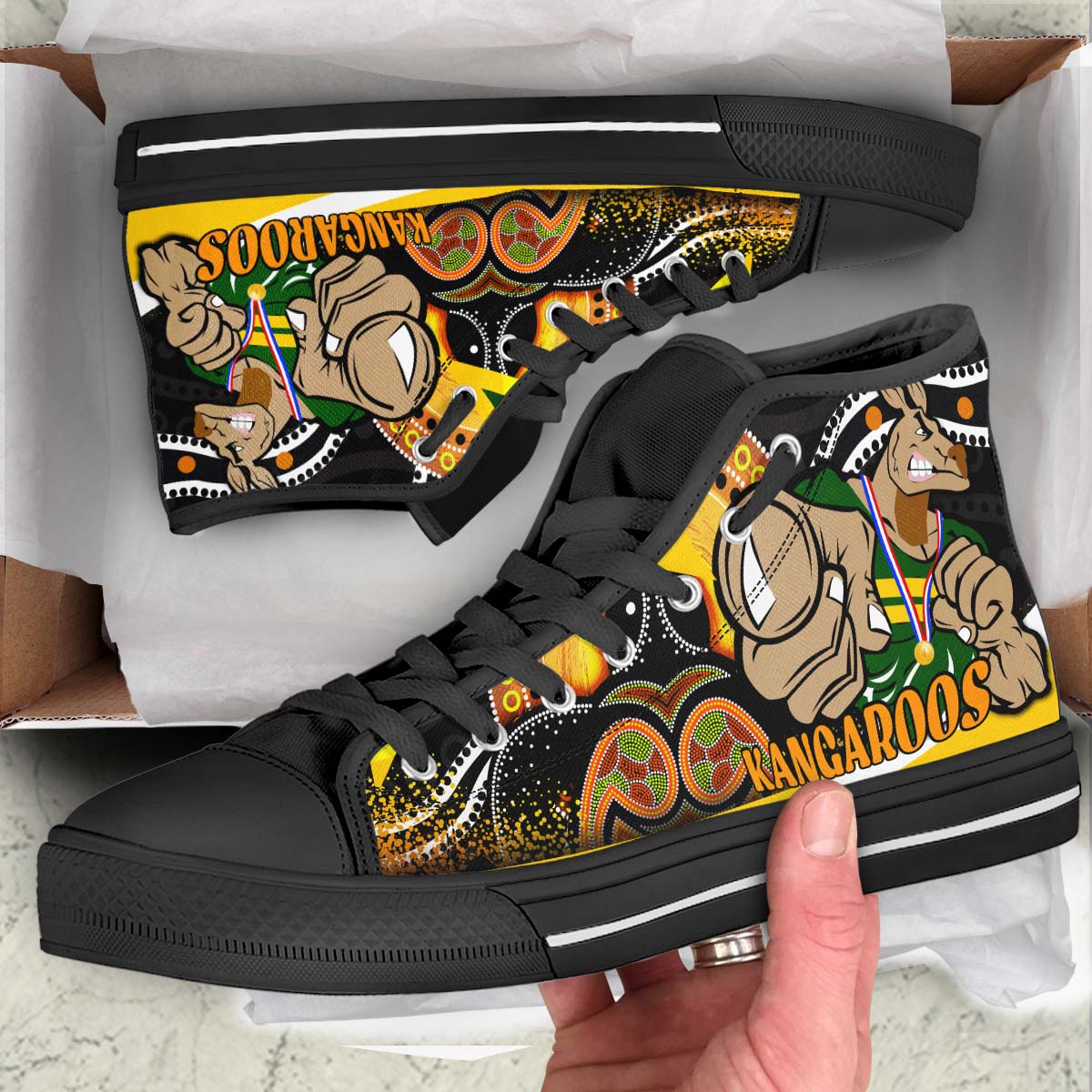 kangaroos-rugby-high-top-canvas-shoes-kangraroo-australian-rugby-league-go-the-roos-indigenous-high-top-canvas-shoes
