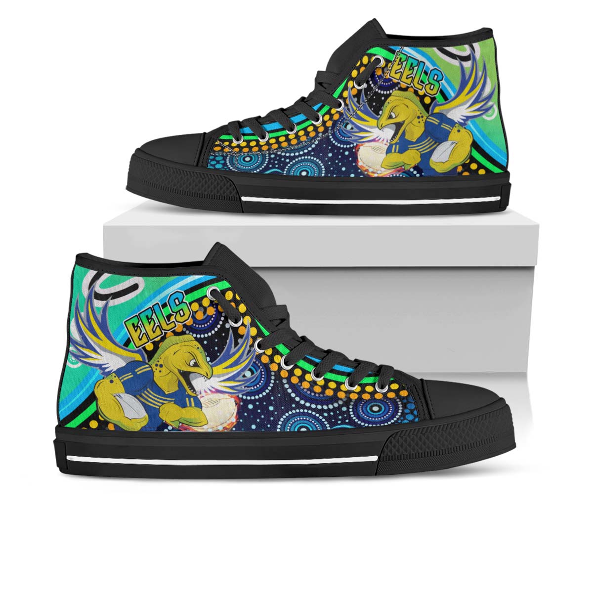eels-rugby-high-top-shoes-eels-rugby-with-aboriginal-pattern-indigenous