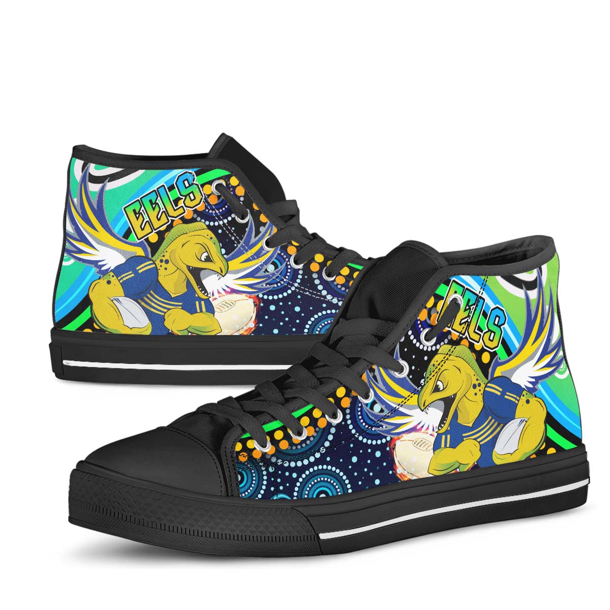 eels-rugby-high-top-shoes-eels-rugby-with-aboriginal-pattern-indigenous