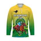 custom-personalised-australia-devonport-cup-2023-hockey-jersey-horse-racing-indigenous-art