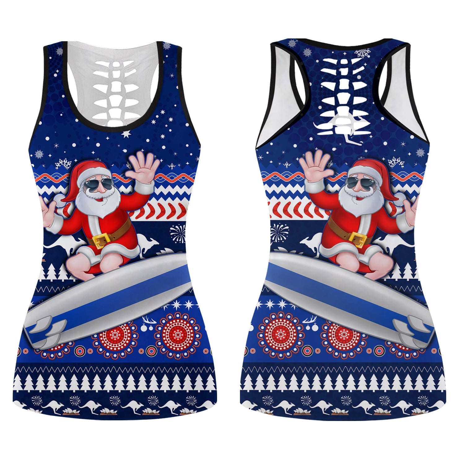 australia-christmas-hollow-tank-top-aussie-aboriginal-santa-claus-is-surfing-with-kangaroo
