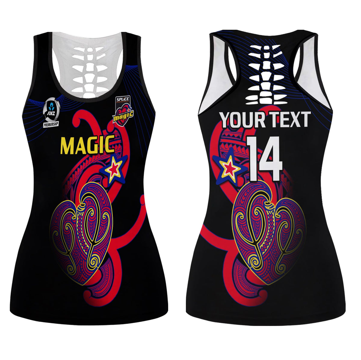 custom-text-and-number-aotearoa-netball-hollow-tank-top-waikato-bay-of-plenty-magic-2023-anz-premiership