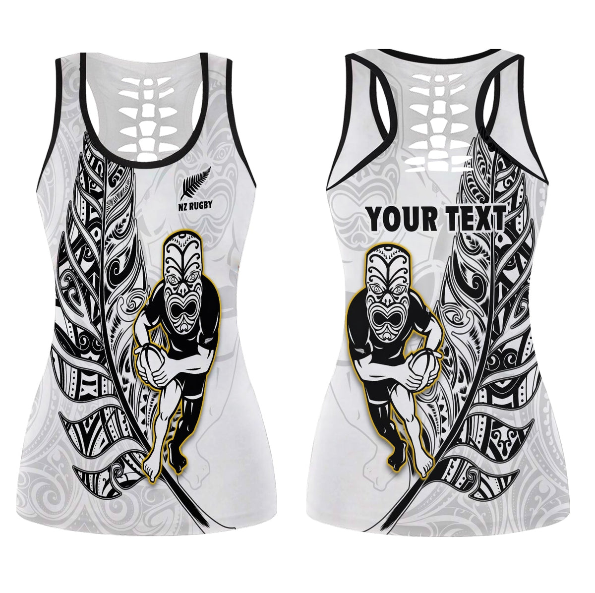 custom-personalised-new-zealand-silver-fern-rugby-hollow-tank-top-all-black-maori-version-white