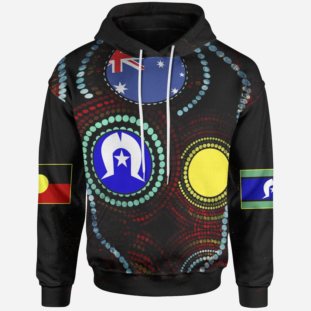 aboriginal-hoodie-kids-aboriginal-patterns-dot-painting-flag