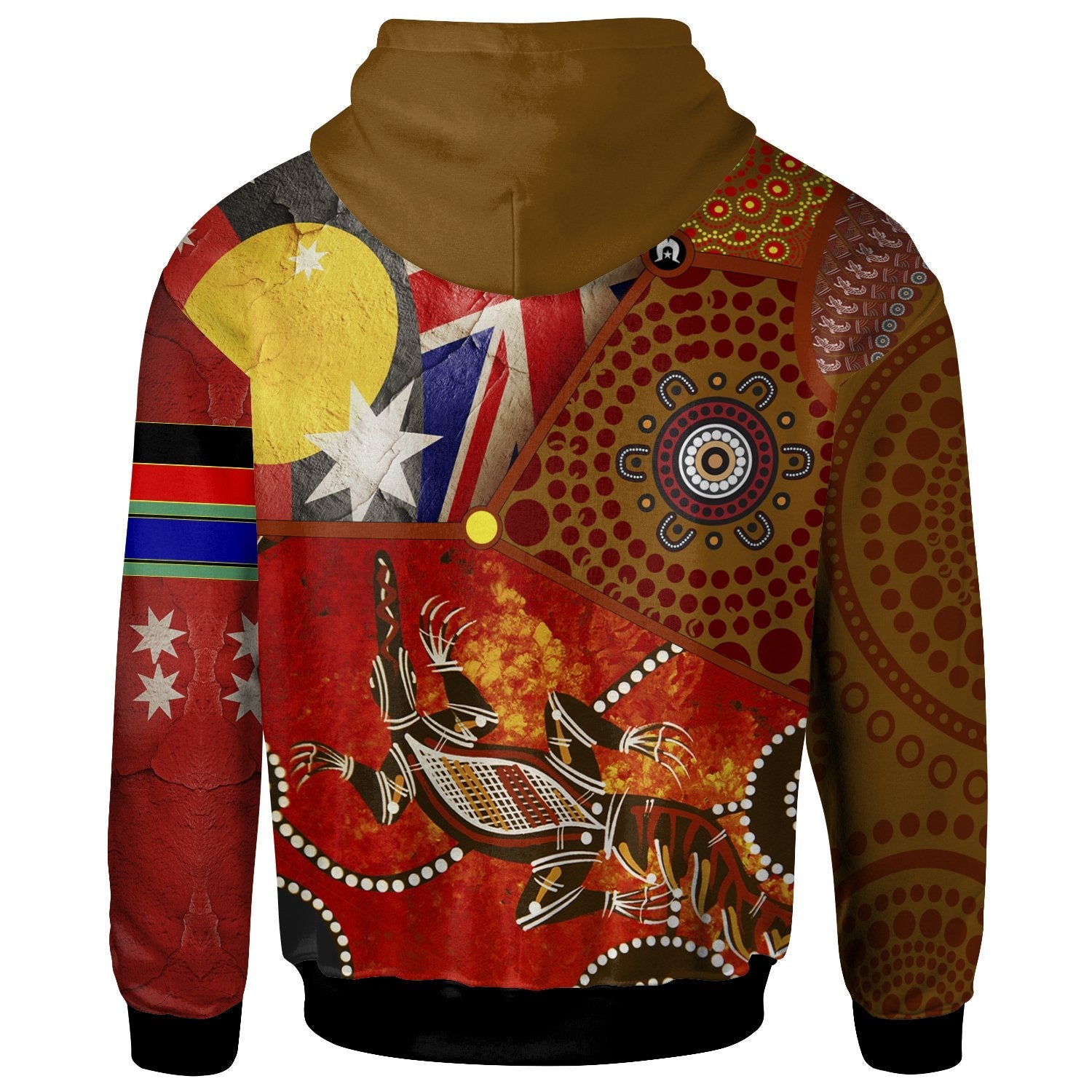 hoodie-aboriginal-dot-pattern-flags-crocodile