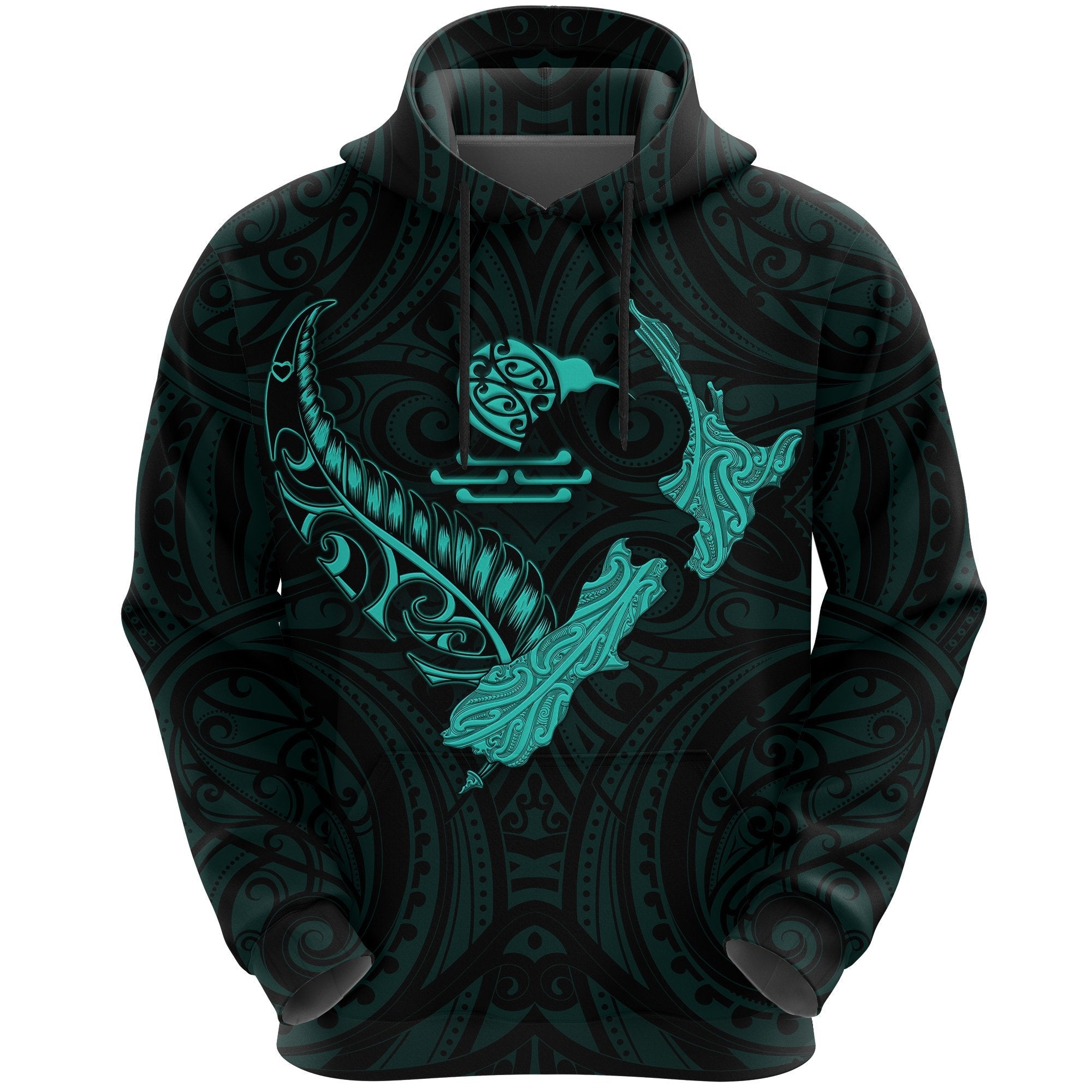 new-zealand-heart-hoodie-map-kiwi-mix-silver-fern-turquoise