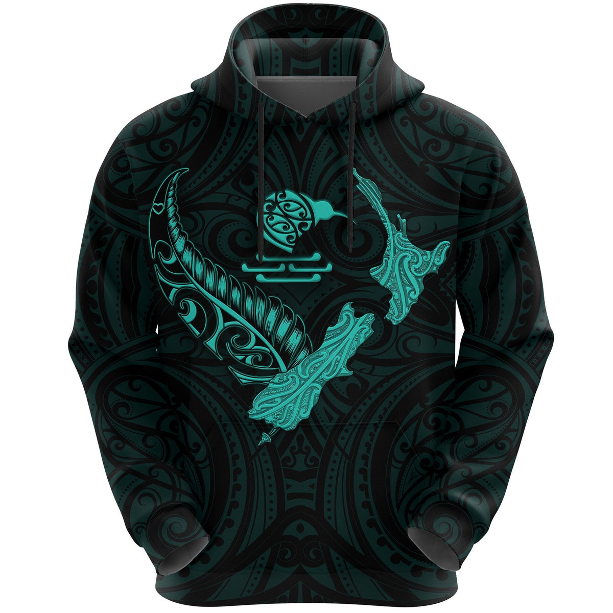 new-zealand-heart-hoodie-map-kiwi-mix-silver-fern-turquoise