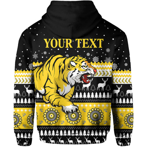 custom-personalised-tigers-christmas-hoodie-indigenous-richmond-football