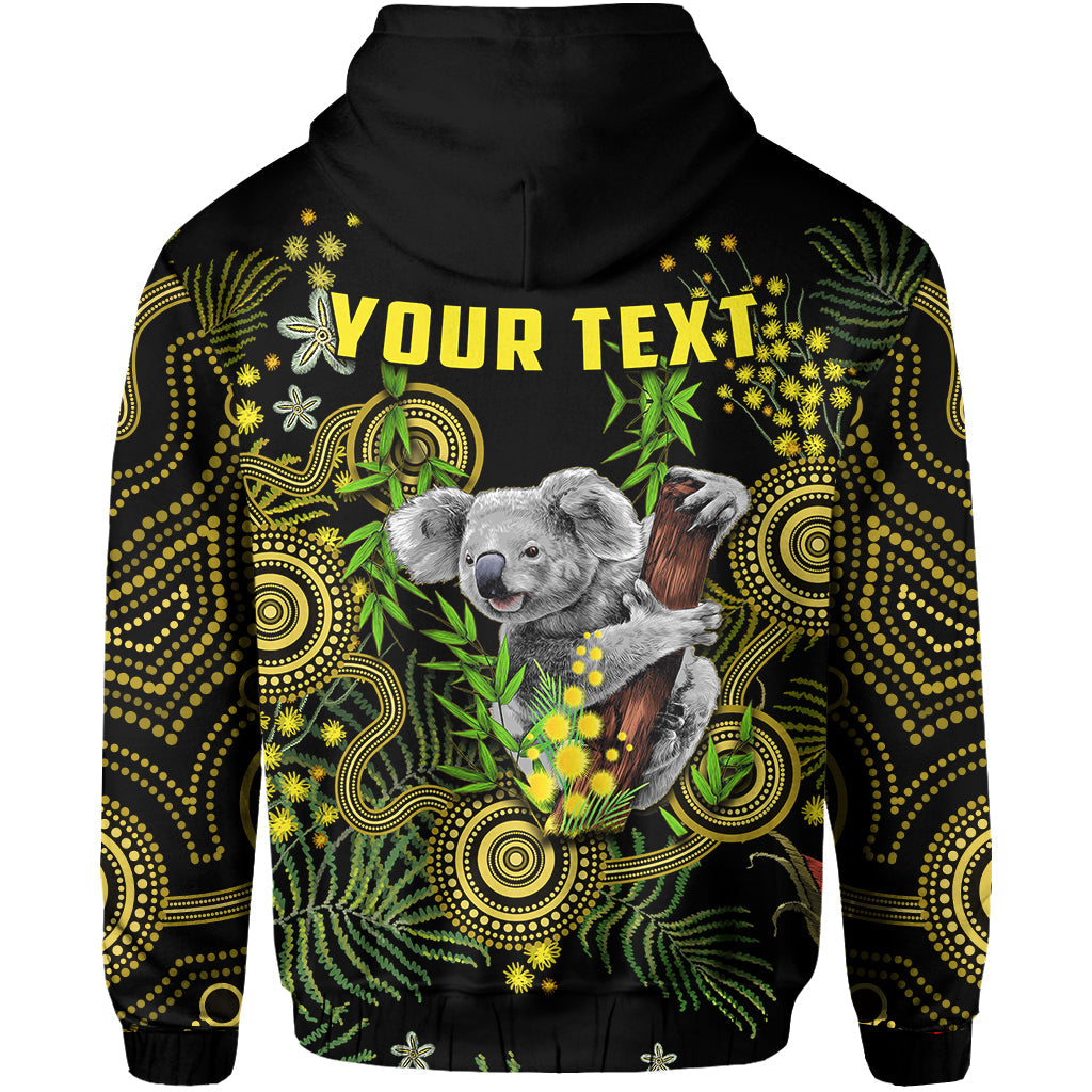custom-personalised-golden-wattle-hoodie-australia-acacia-pycnantha-mix-aboriginal