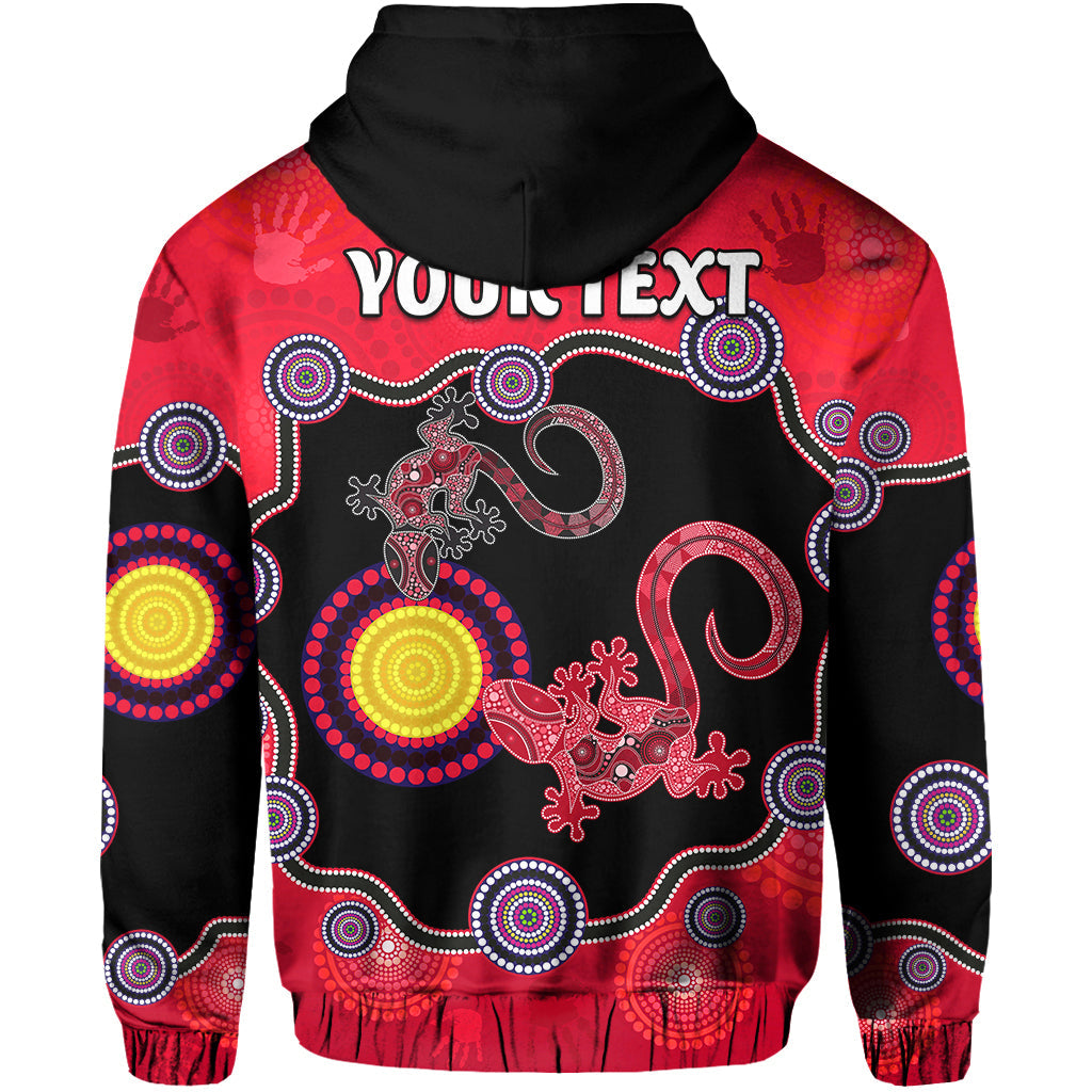 custom-personalised-aboriginal-lizard-hoodie-attracted-australia-version-red