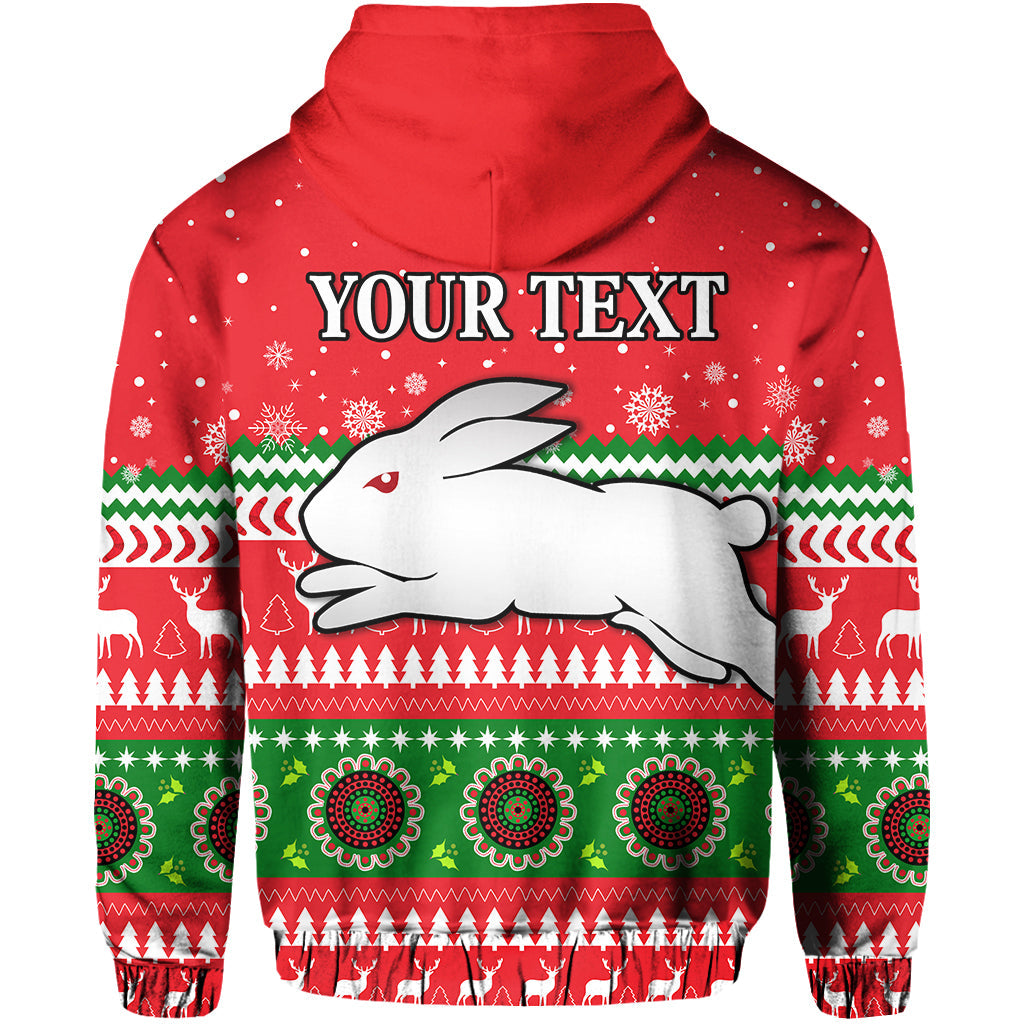 custom-personalised-rabbitohs-hoodie-south-sydney-christmas