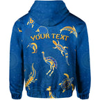 custom-personalised-aboriginal-art-zip-hoodie-animals-australia-version-blue