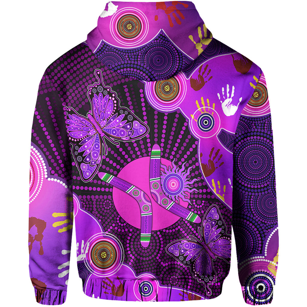 aboriginal-dot-hoodie-butterfly-victory-1