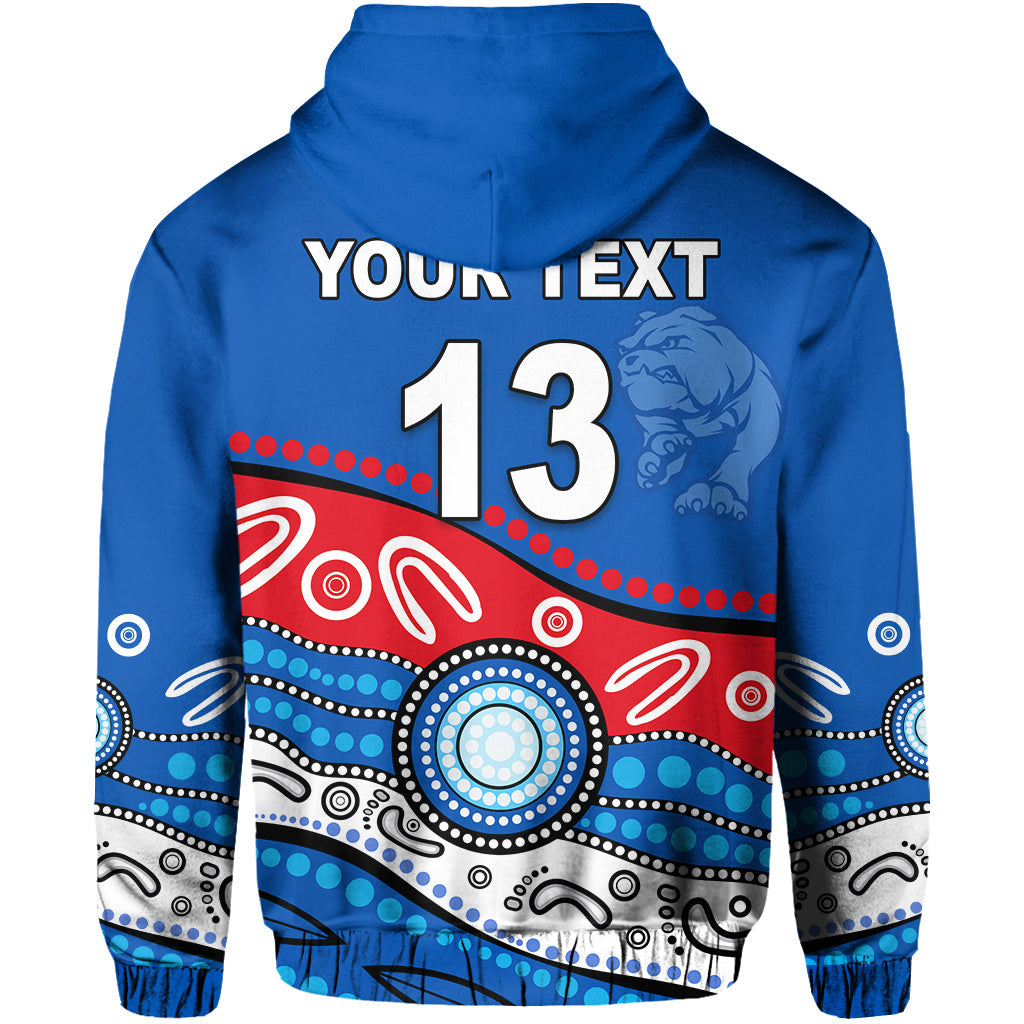 custom-personalised-bulldogs-indigenous-hoodie-western-custom-text-and-number