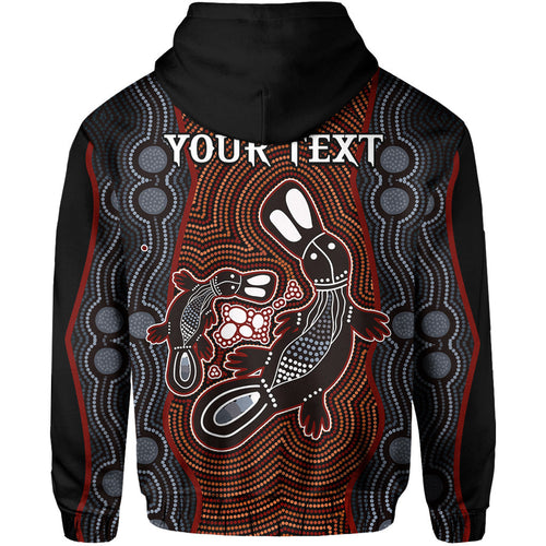 custom-personalised-aboriginal-dot-hoodie-platypus-victory