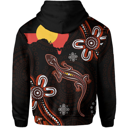 aboriginal-dot-hoodie-lizard-and-aboriginal-flag