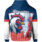 custom-personalised-roosters-hoodie-white-aboriginal-rugby